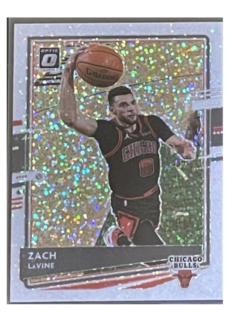 2020-21 Donruss Optic Base Set Zach LaVine #116 card