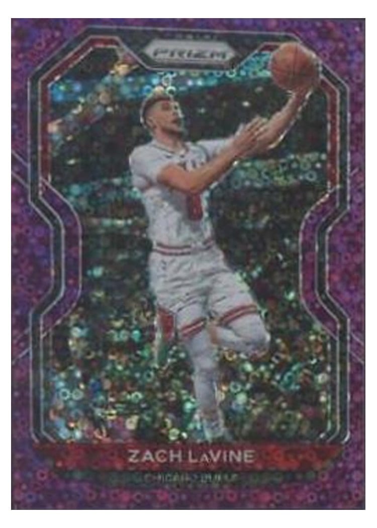 2020-21 Panini Prizm Base Set Zach LaVine #234 card