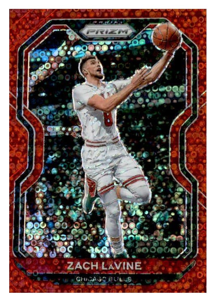 2020-21 Panini Prizm Base Set Zach LaVine #234 card