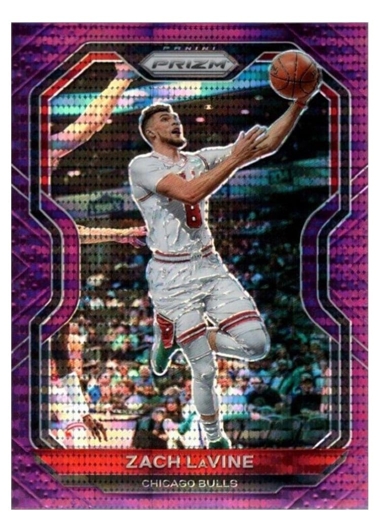 2020-21 Panini Prizm Base Set Zach LaVine #234 card