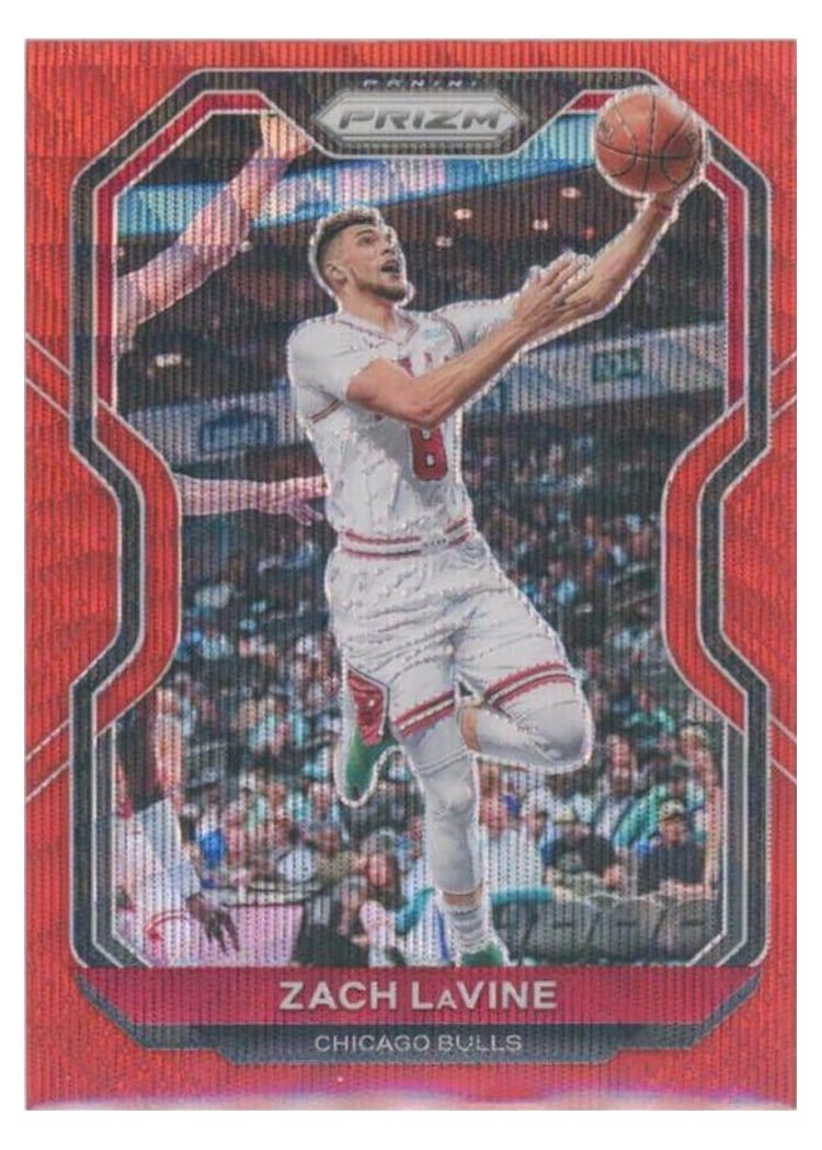 2020-21 Panini Prizm Base Set Zach LaVine #234 card