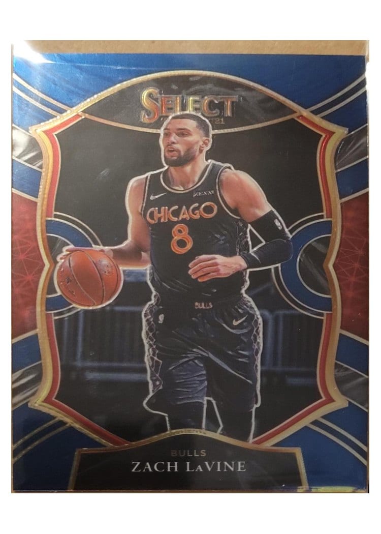 2020-21 Panini Select Base Set Zach LaVine #14 card