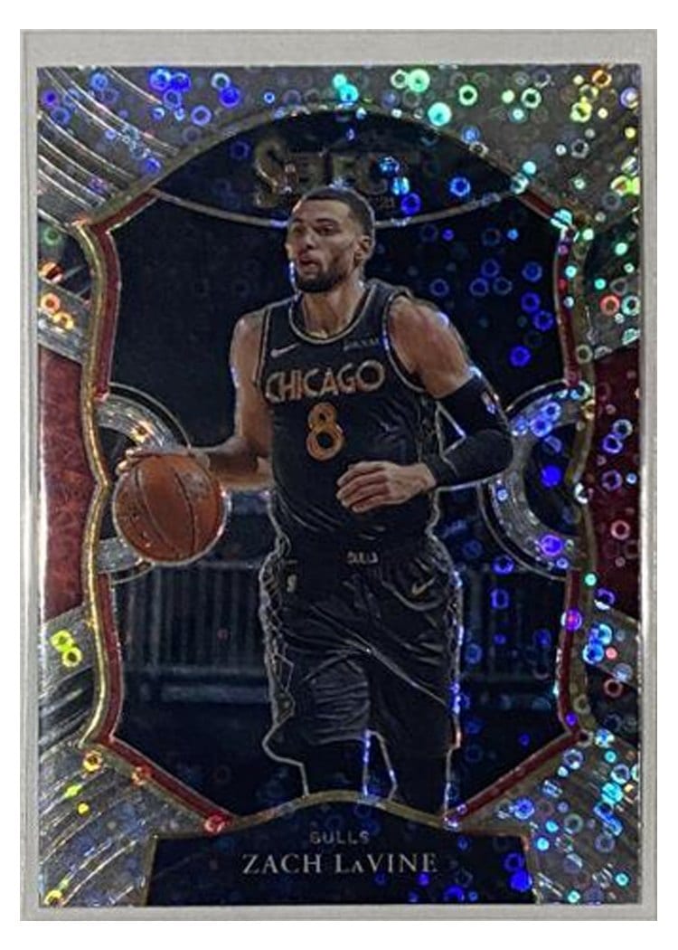 2020-21 Panini Select Base Set Zach LaVine Disco Prizm #14 card