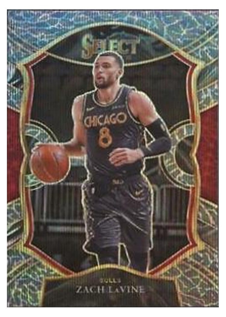 2020-21 Panini Select Base Set Zach LaVine #14 card