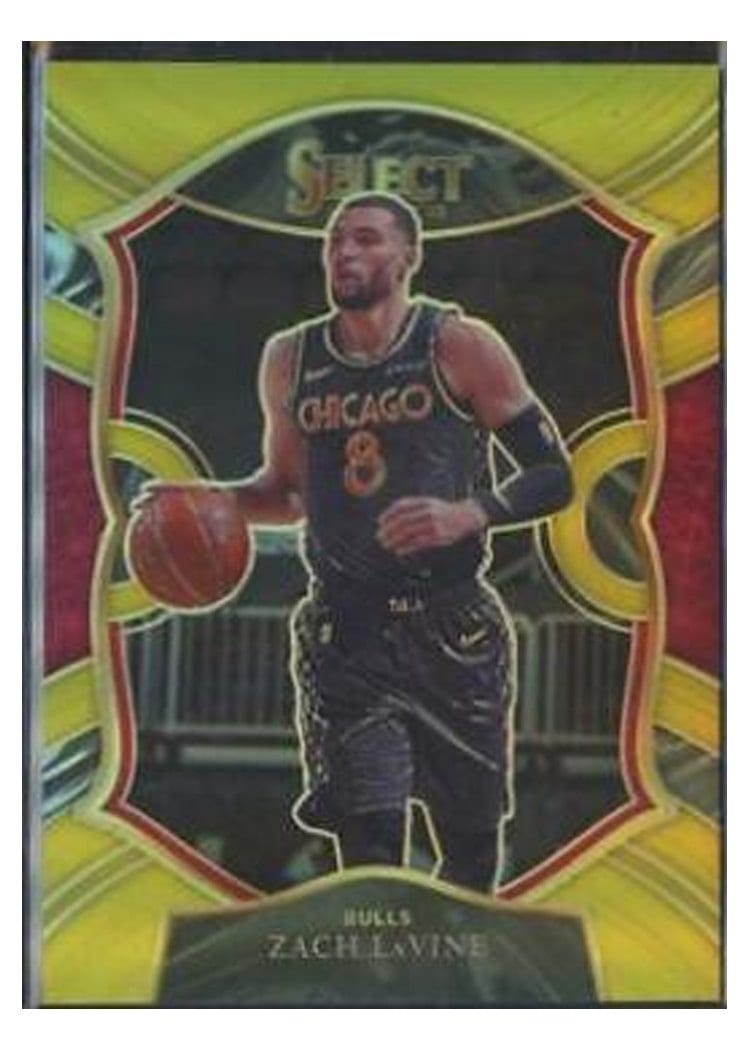 2020-21 Panini Select Base Set Zach LaVine #14 card