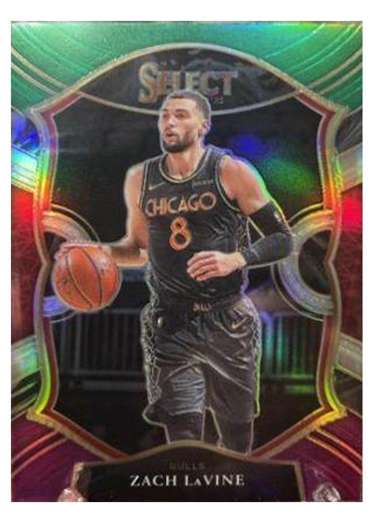 2020-21 Panini Select Base Set Zach LaVine #14 card