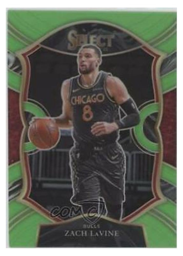 2020-21 Panini Select Base Set Zach LaVine #14 card