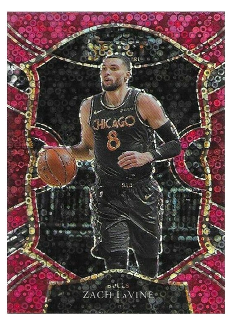 2020-21 Panini Select Base Set Zach LaVine #14 card