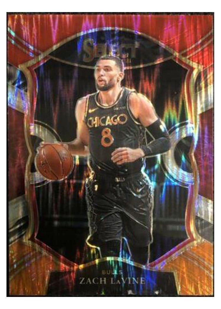 2020-21 Panini Select Base Set Zach LaVine #14 card