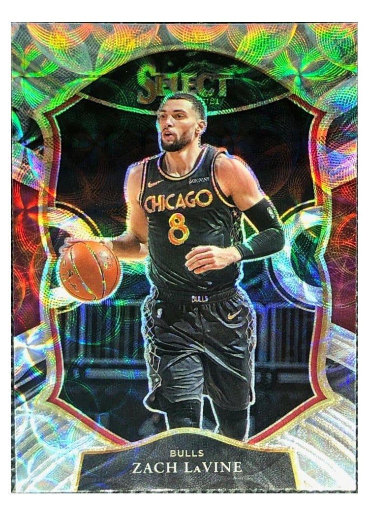2020-21 Panini Select Base Set Zach LaVine #14 card