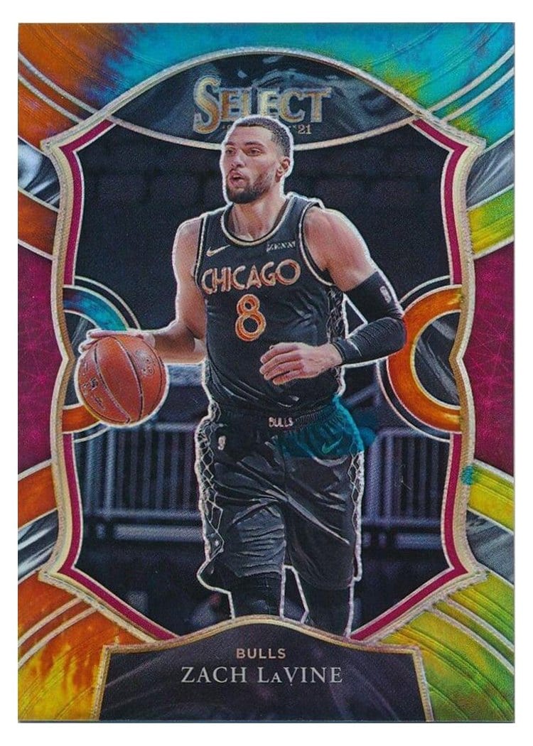 2020-21 Panini Select Base Set Zach LaVine #14 card