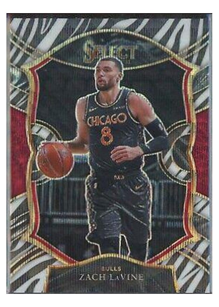 2020-21 Panini Select Base Set Zach LaVine #14 card