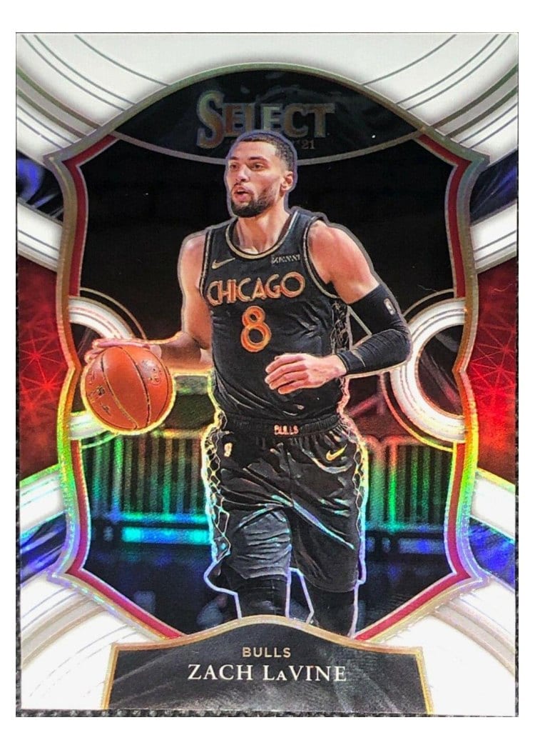 2020-21 Panini Select Base Set Zach LaVine #14 card
