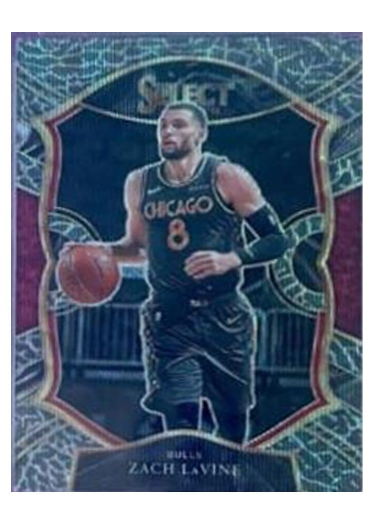 2020-21 Panini Select Base Set Zach LaVine #239 card
