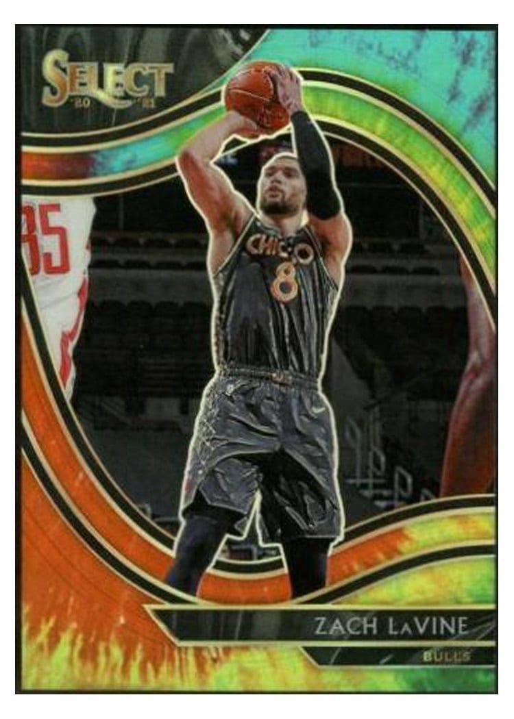 2020-21 Panini Select Base Set Zach LaVine #239 card
