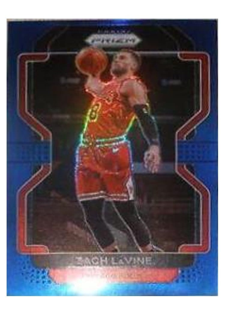 2021-22 Panini Prizm Base Set Zach LaVine #107 card