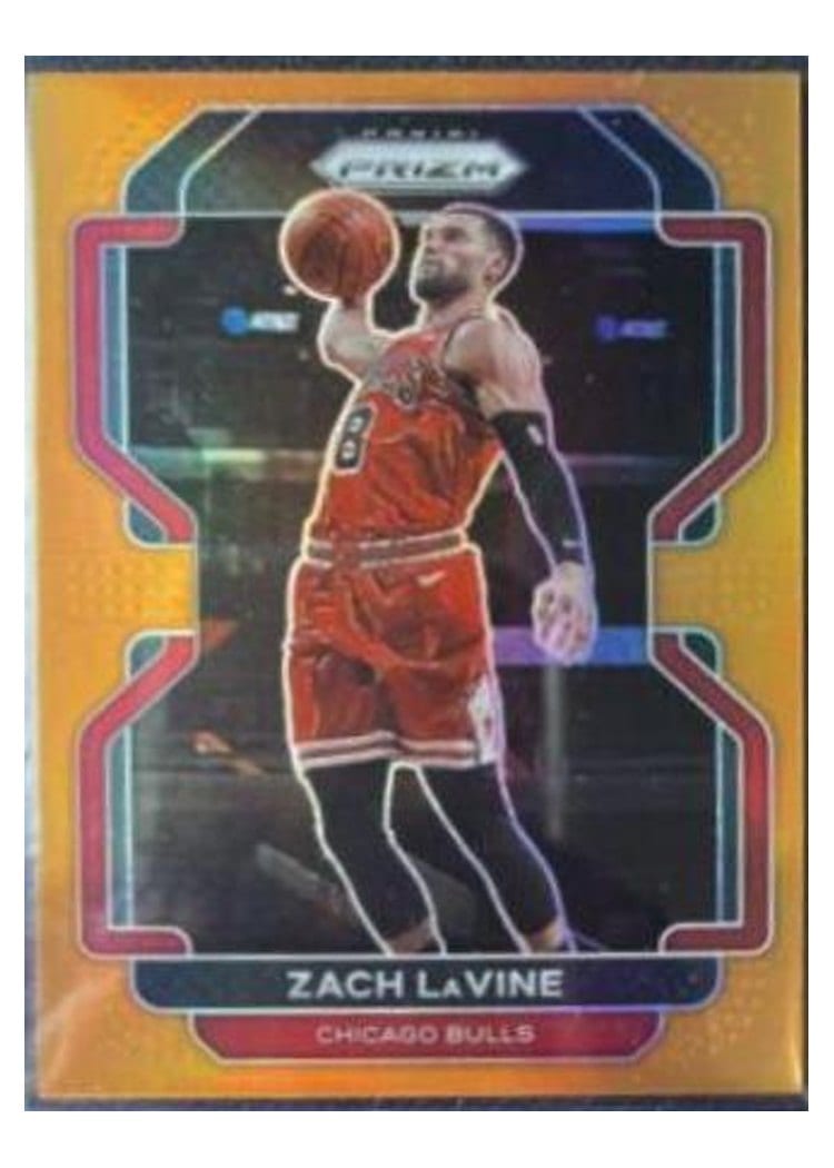 2021-22 Panini Prizm Base Set Zach LaVine #107 card