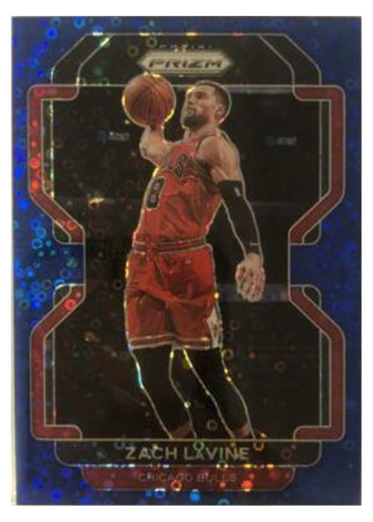2021-22 Panini Prizm Base Set Zach LaVine #107 card