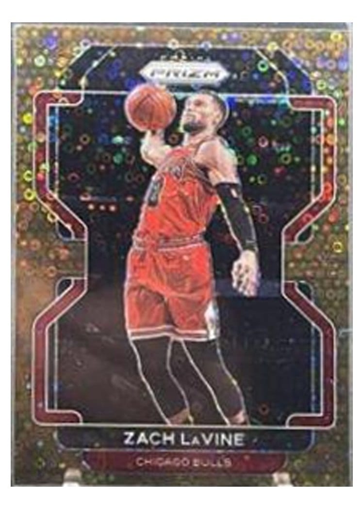 2021-22 Panini Prizm Base Set Zach LaVine #107 card