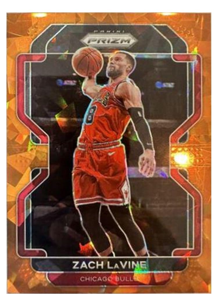 2021-22 Panini Prizm Base Set Zach LaVine #107 card