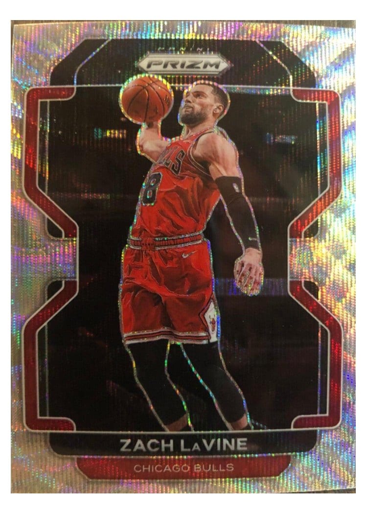 2021-22 Panini Prizm Base Set Zach LaVine #107 card