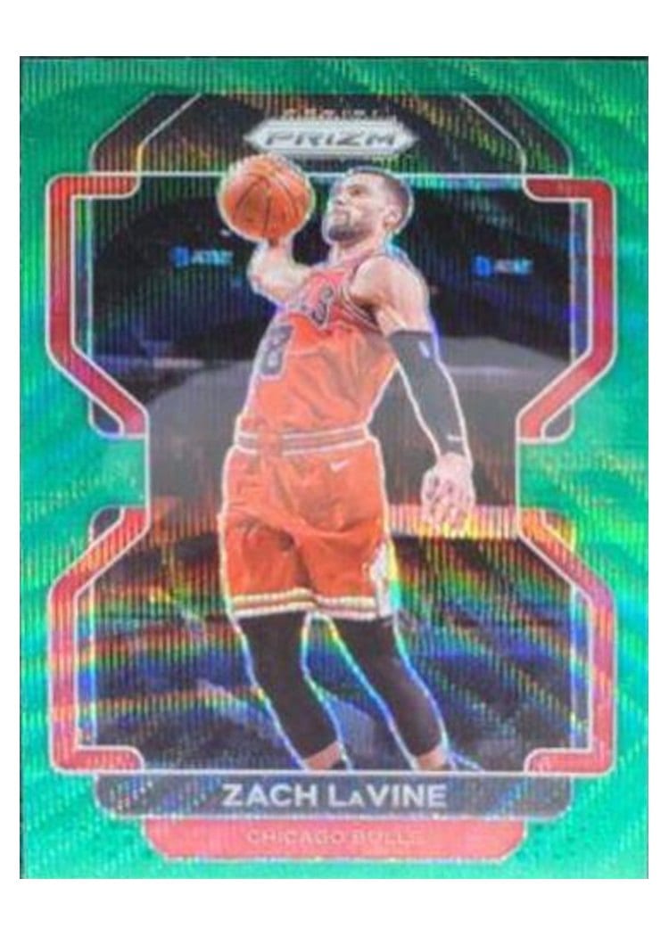 2021-22 Panini Prizm Base Set Zach LaVine #107 card