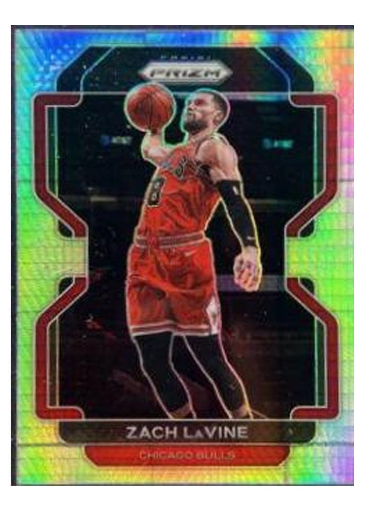 2021-22 Panini Prizm Base Set Zach LaVine #107 card