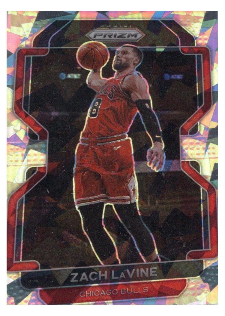 2021-22 Panini Prizm Base Set Zach LaVine #107 card