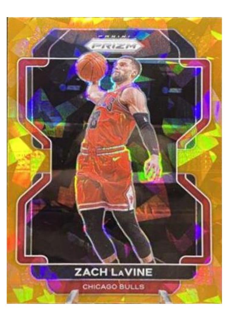 2021-22 Panini Prizm Base Set Zach LaVine #107 card