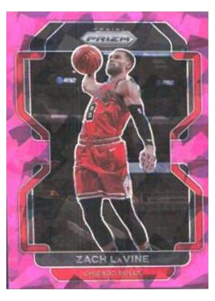 2021-22 Panini Prizm Base Set Zach LaVine #107 card