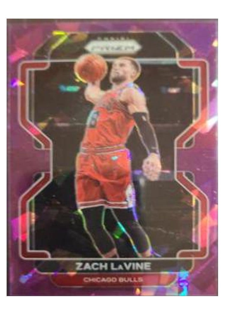 2021-22 Panini Prizm Base Set Zach LaVine #107 card