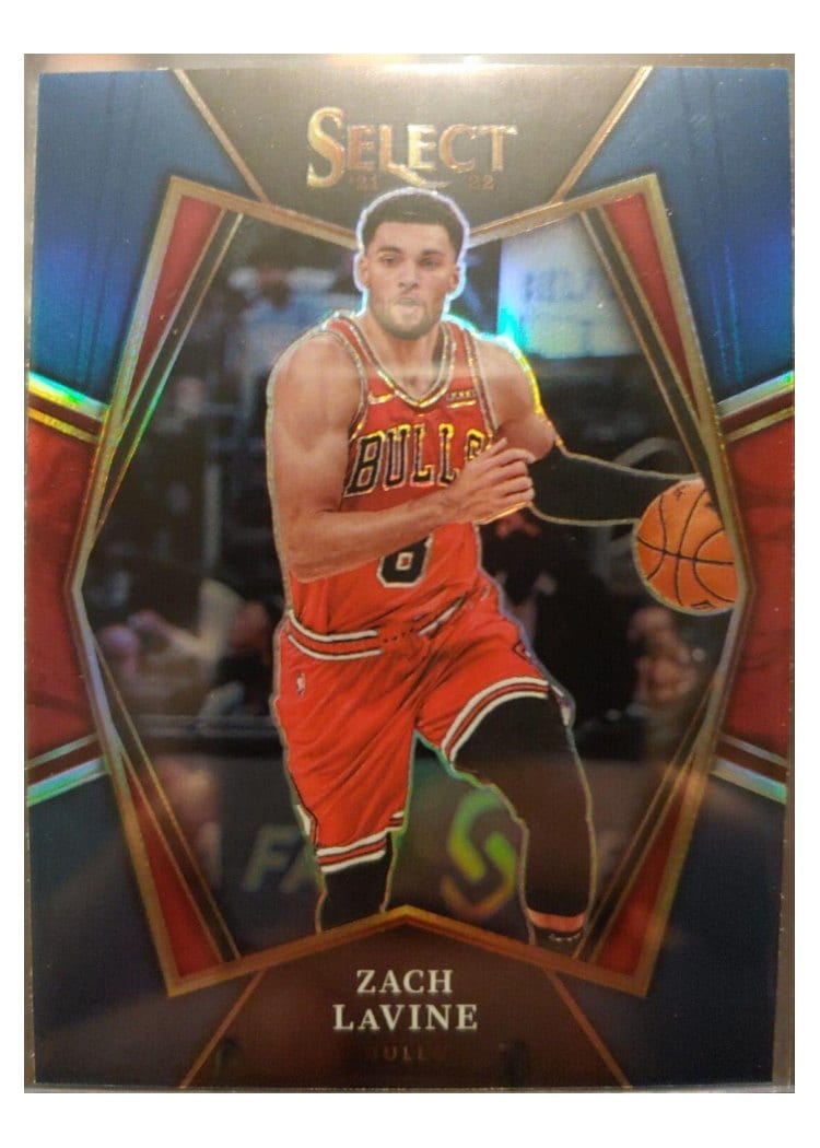 2021-22 Panini Select Base Set Zach LaVine #171 card
