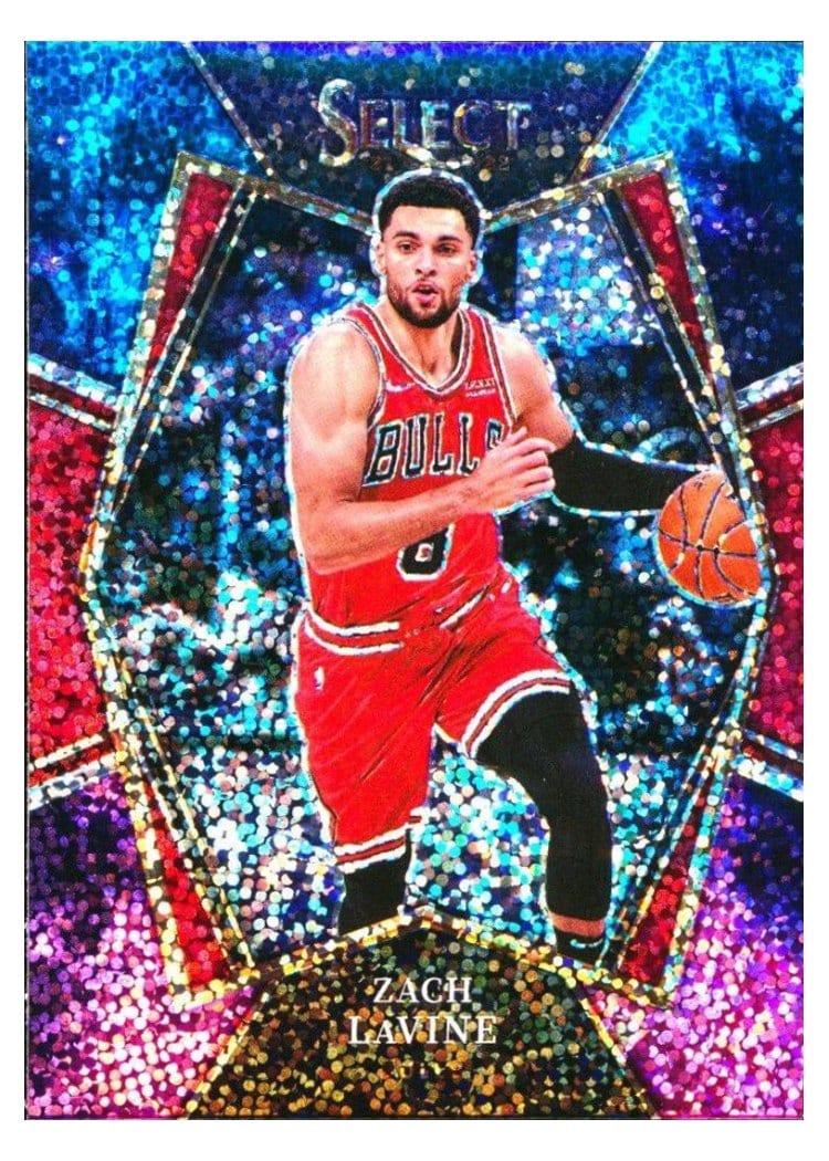 2021-22 Panini Select Base Set Zach LaVine #171 card