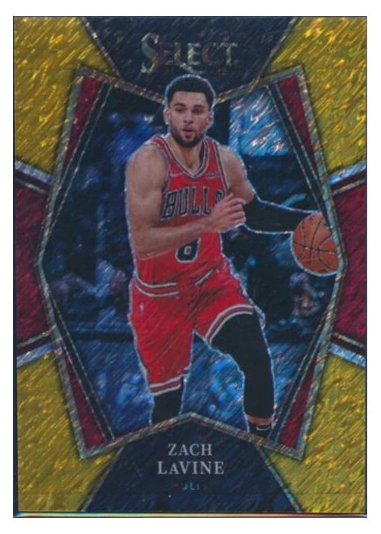 2021-22 Panini Select Base Set Zach LaVine #171 card