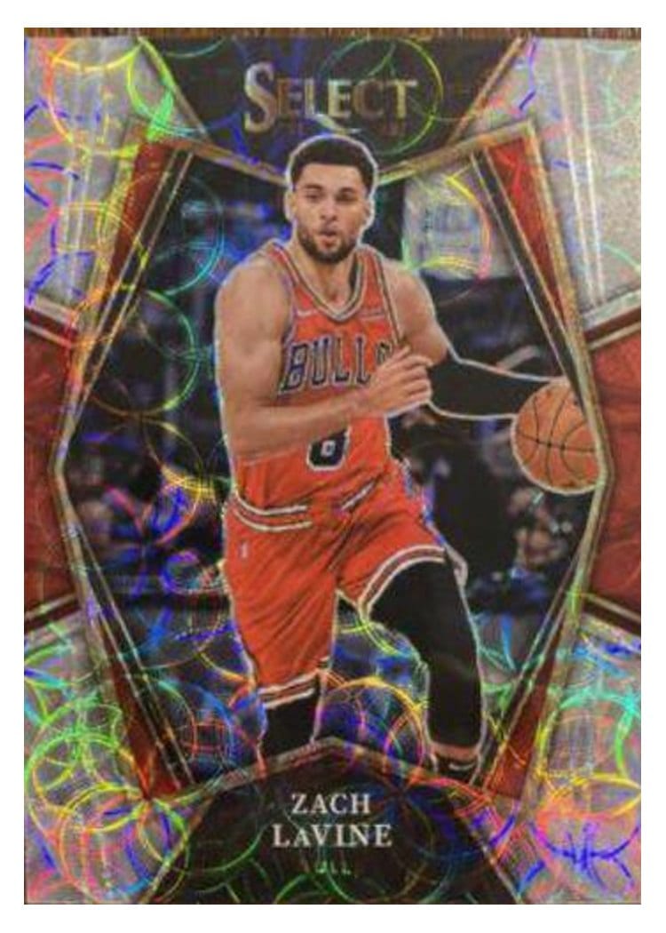 2021-22 Panini Select Base Set Zach LaVine #171 card