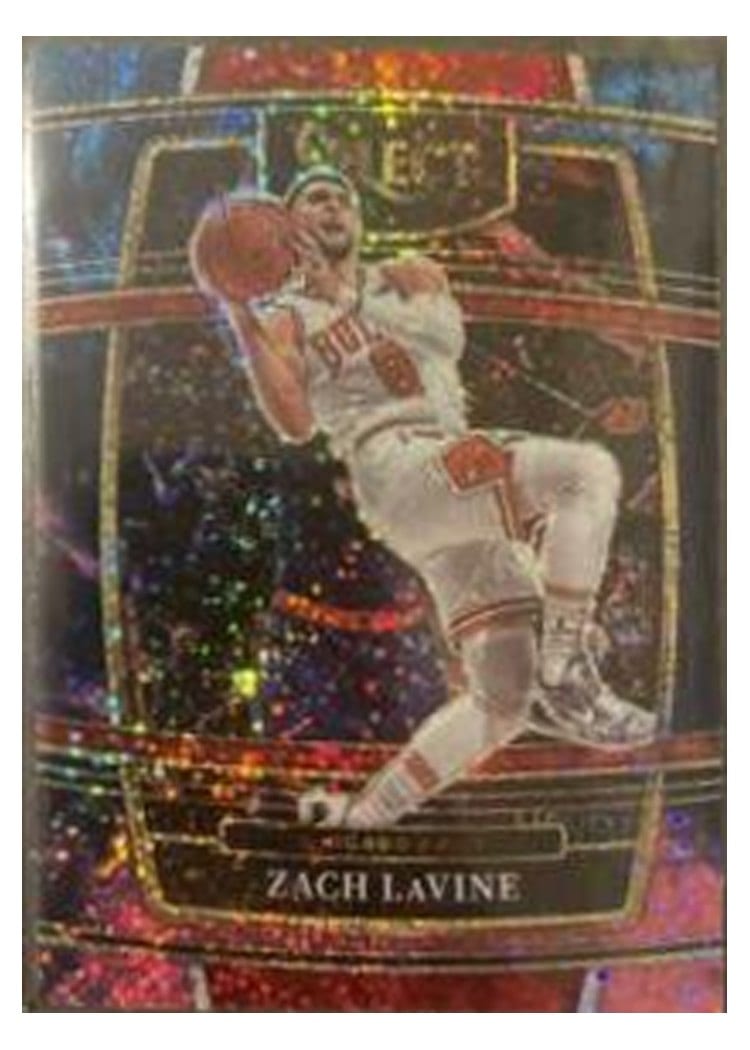 2021-22 Panini Select Base Set Zach LaVine #76 card