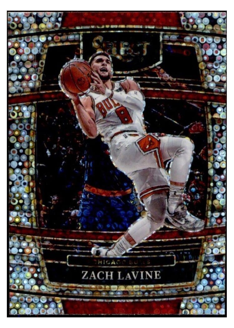 2021-22 Panini Select Base Set Zach LaVine #76 card