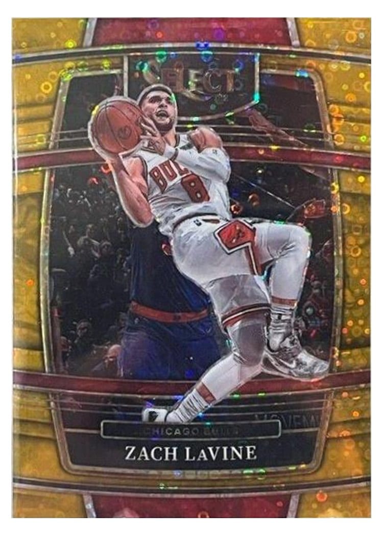 2021-22 Panini Select Base Set Zach LaVine #76 card