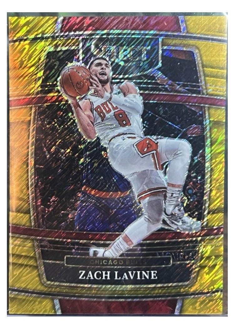 2021-22 Panini Select Base Set Zach LaVine #76 card