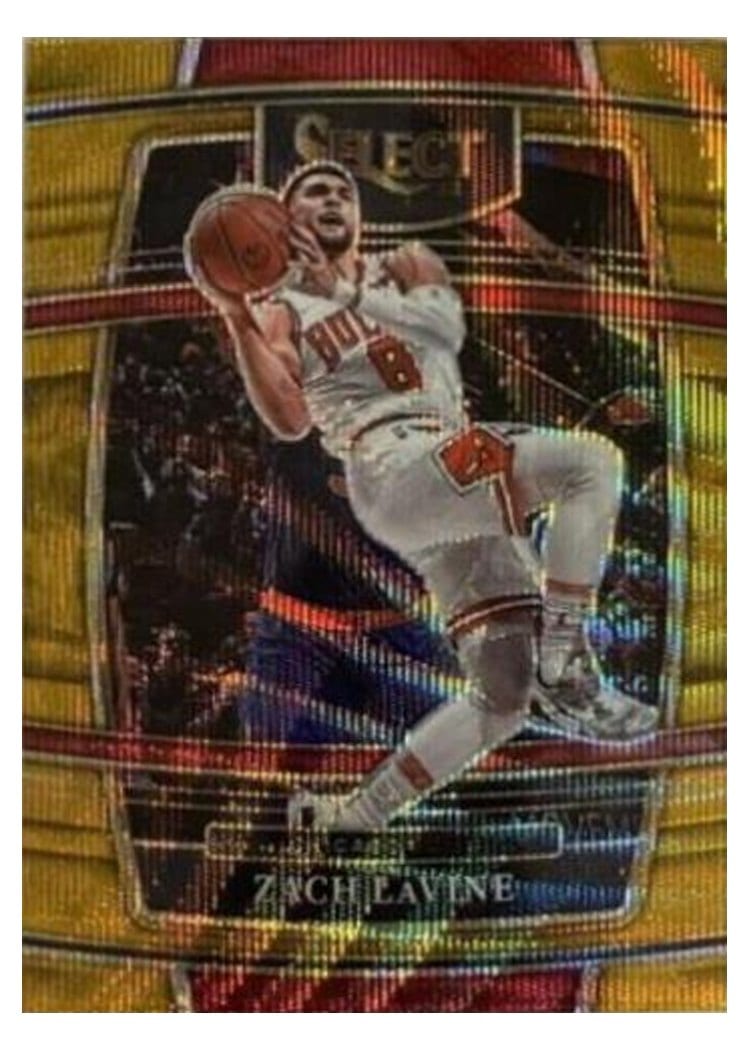 2021-22 Panini Select Base Set Zach LaVine #76 card