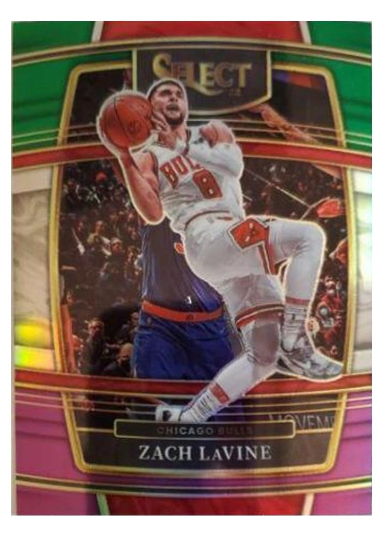 2021-22 Panini Select Base Set Zach LaVine #76 card