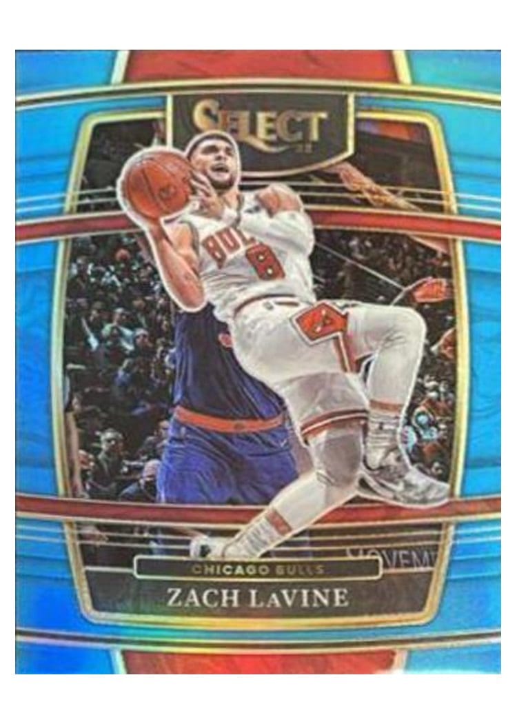 2021-22 Panini Select Base Set Zach LaVine #76 card