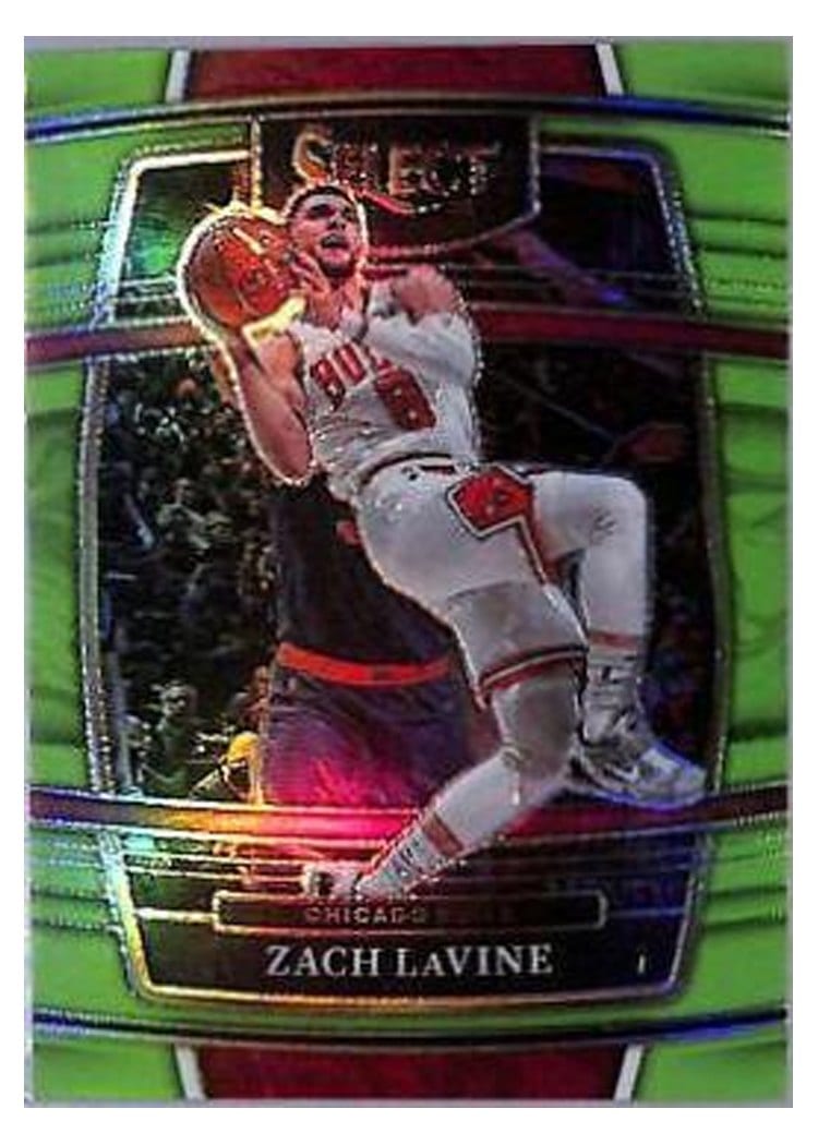 2021-22 Panini Select Base Set Zach LaVine #76 card