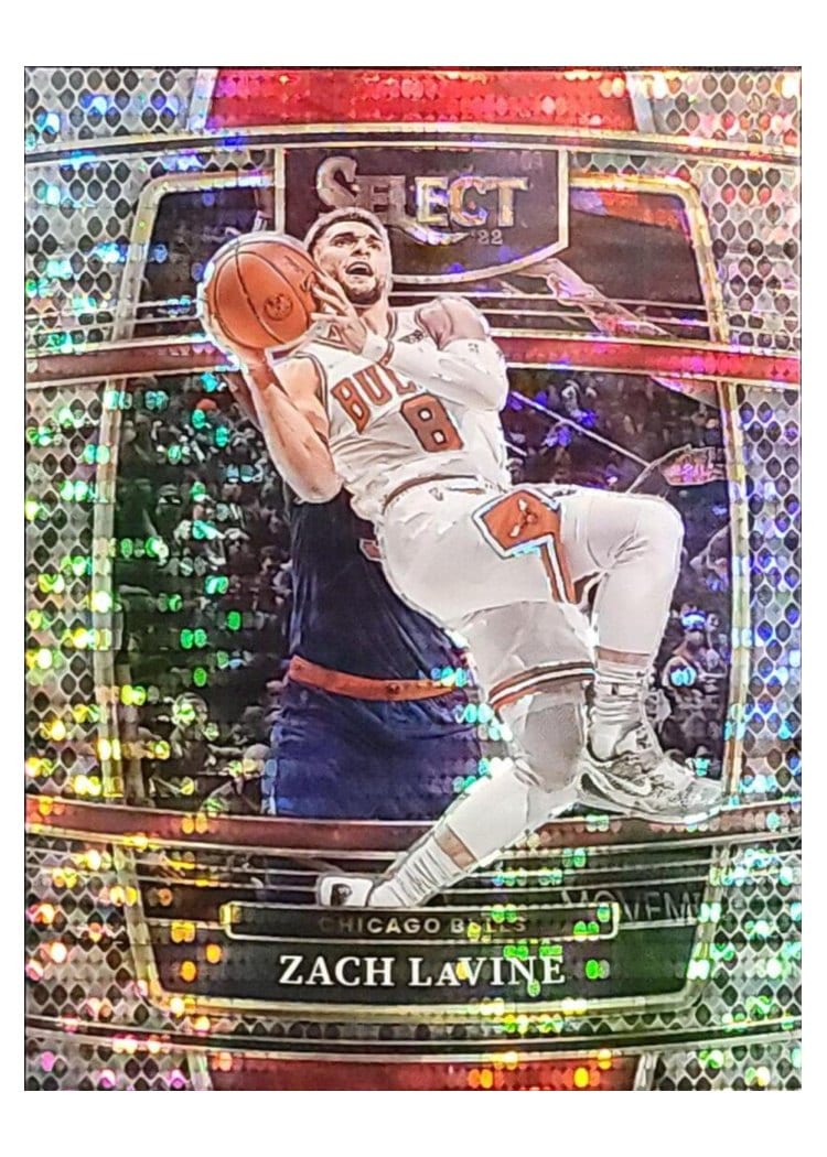 2021-22 Panini Select Base Set Zach LaVine #76 card