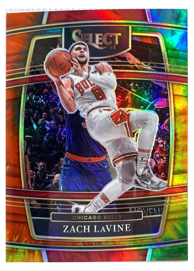 2021-22 Panini Select Base Set Zach LaVine #76 card