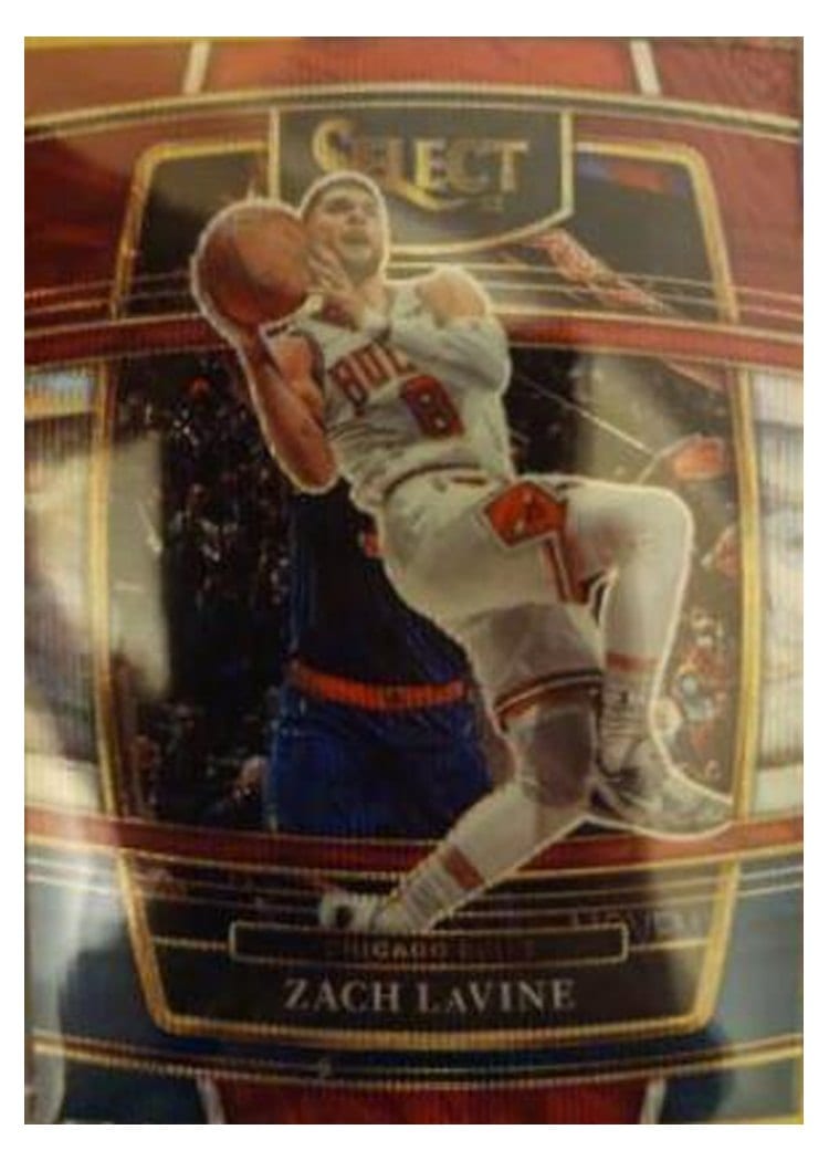 2021-22 Panini Select Base Set Zach LaVine #76 card