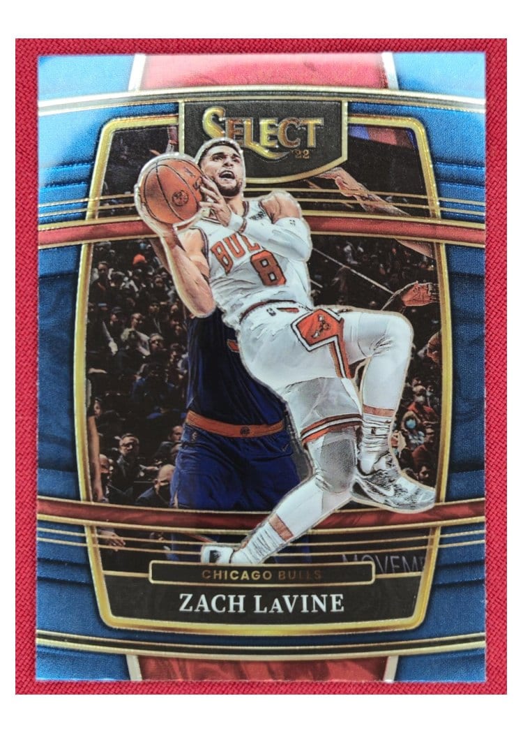 2021-22 Panini Select Base Set Zach LaVine #76 card