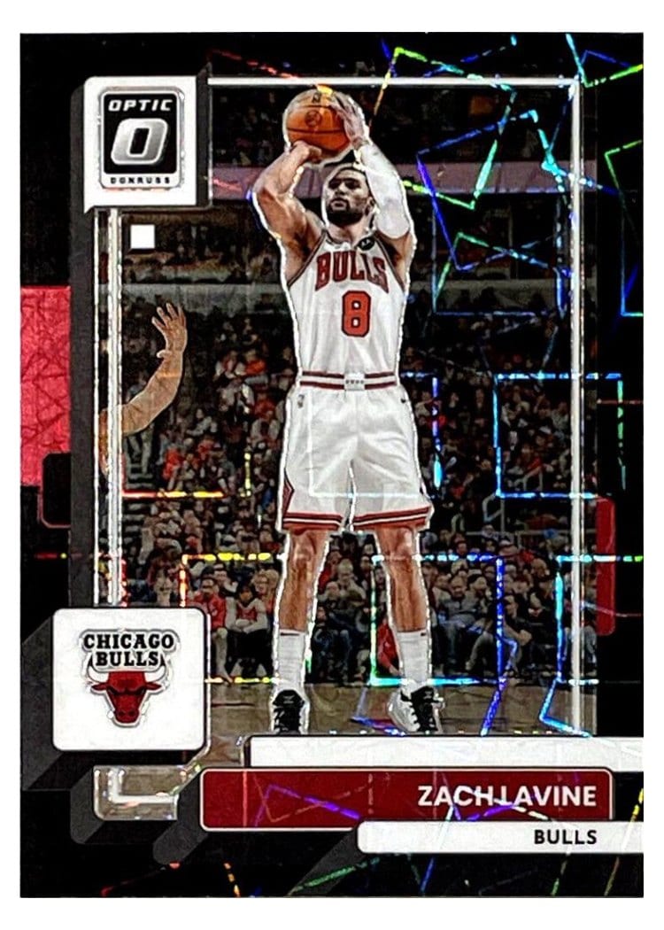 2022-23 Donruss Optic Base Set Zach LaVine #51 card