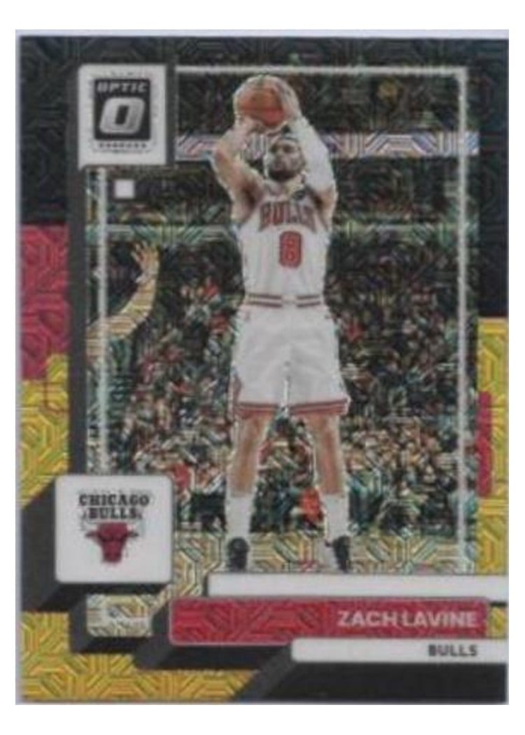 2022-23 Donruss Optic Base Set Zach LaVine #51 card
