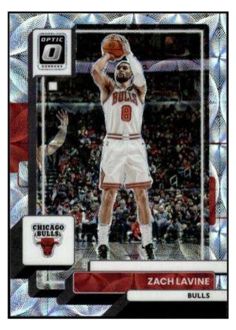 2022-23 Donruss Optic Base Set Zach LaVine #51 card